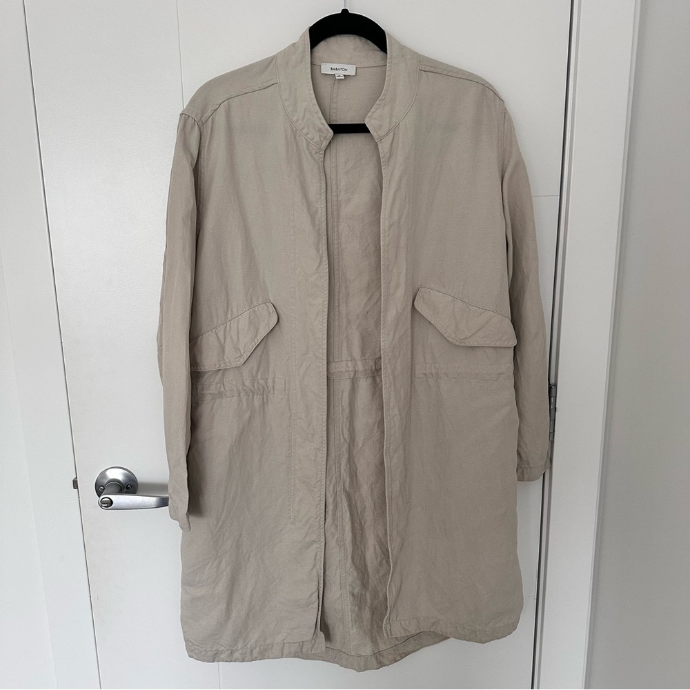 Aritzia Babaton Clarence Linen Jacket – Size Small